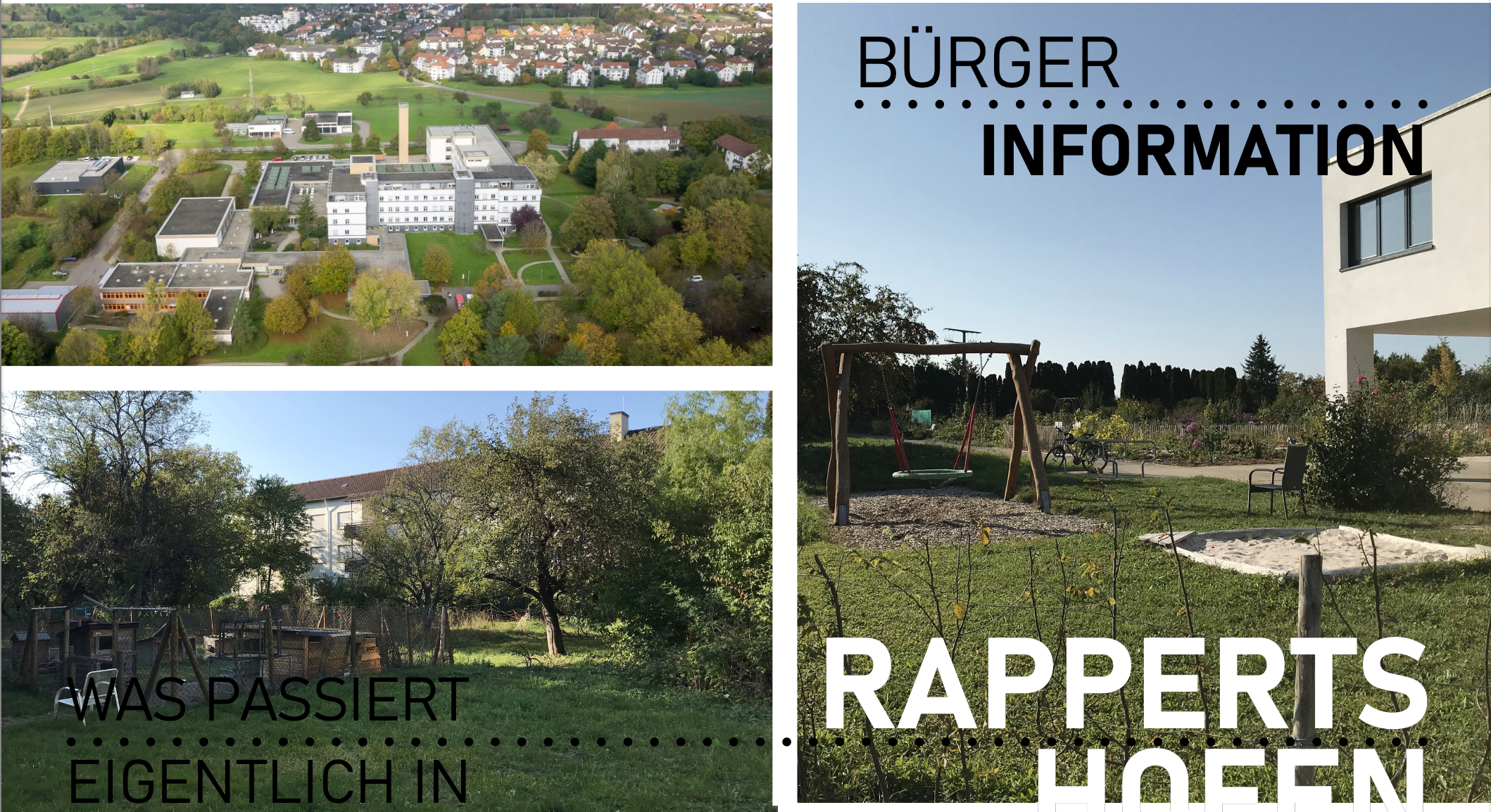 Bürgerinformation zum inklusiven  Quartier in Reutlingen Rappertshofen.