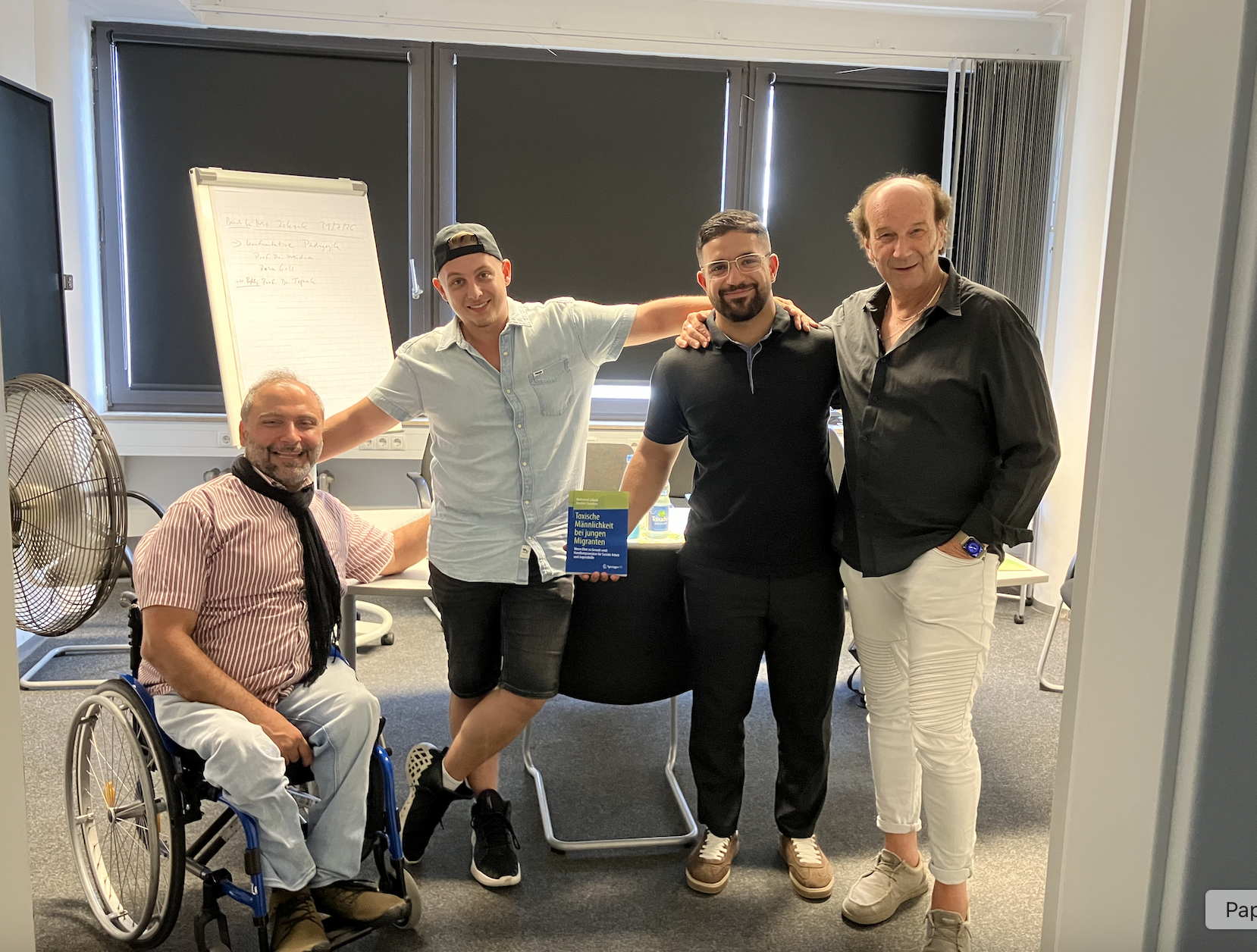 Zu Gast beim Integrationsbeauftragten der Stadt Pforzheim.